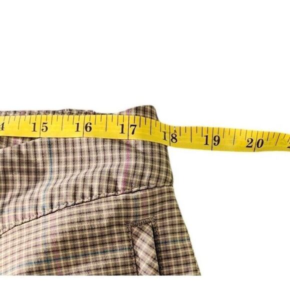 Nike Golf Women's Dri-Fit Plaid Pants Size 12 Polyester/Spandex Swoosh Logo - Picture 6 of 8